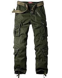 Men's BDU Casual Military Pants, Tactical Wild Army