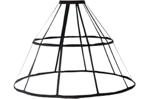 BPURB Pannier Petticoat Women Victorian Bustle Cages Hoop Skirt Cage Skirt for Women