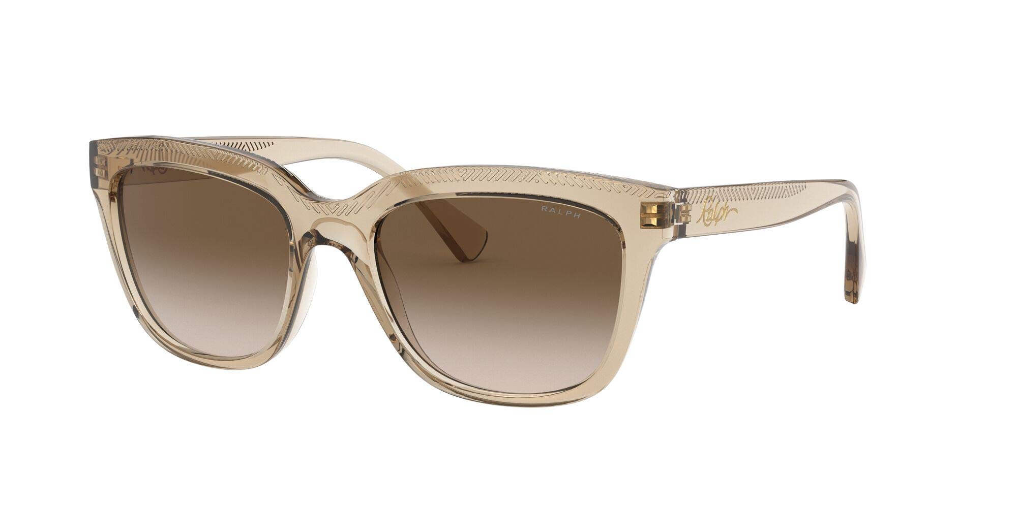 Ralph by Ralph Lauren Women's RA5261 Round Sunglasses, Shiny