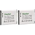Kastar 2 Pack Battery for Olympus LI-50B LI-50C & Olympus XZ-1 SZ-30MR SZ-10 SZ-11 SZ-20 SP800UZ Stylus Tough-6020 Tough-8010 Tough-6000 Tough-8000 Tough TG-810 1030 SW TG-610 SZ10 Tough 8000 TG810