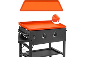 OFUN 28" Full-Wrap Edge Griddle Mat for Blackstone, Silicone Protective Cover Mats Compatible with Blackstone, Blackstone Griddle Accessories, Reusable &Durable, All Year Round Protection