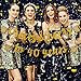 Cheers & Beers to 40 Years Gold Glitter Banner- 40th Birthday Wedding Aniversary Party Supplies Decorations