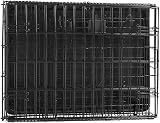 Amazon Basics Small Metal Dog Crate with Tray 61 cm Foldable Black view 5