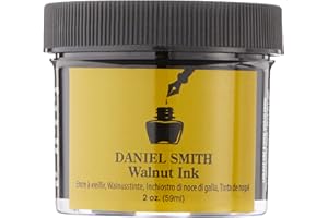 DANIEL SMITH Walnut Ink, 2oz Jar, Walnut Ink, 284270001