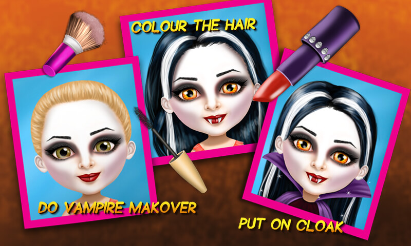 Sweet Baby Girl Halloween Fun Spooky Makeover &amp; Dress Up