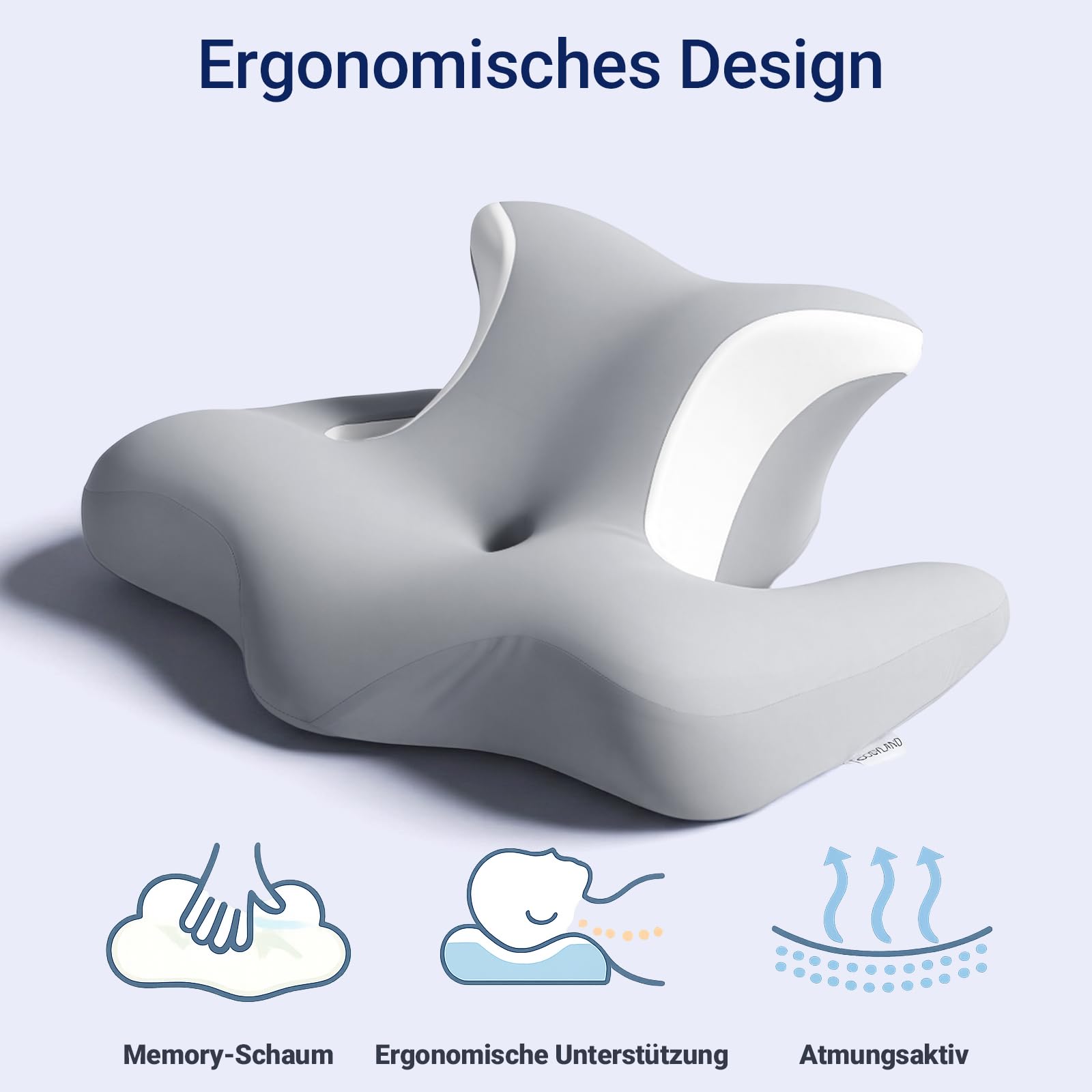 Nackenstützkissen aus Memory-Schaum