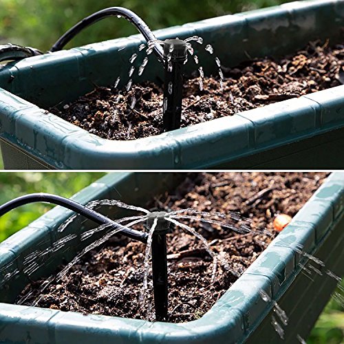 6 Elcoho+Adjustable+Irrigation+Drippers+Connector