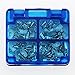 80 pieces of Orthodontic Roth 0.022 Tubes Dental First Molar Bonding Single Tubes non convertible Buccal Tubes 20 Sets Number Marked