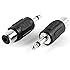 uxcell 3.5mm Mono Male to RCA Female Audio Adapter Coupler 2 Pcs