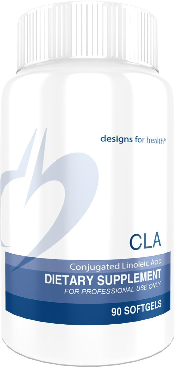 Designs for Health CLA Softgels - 780mg Conjugated Linoleic Acid Supplement from Safflower Oil - May Help Support Muscles, Fat Metabolism and Weight Management (90 Softgels): Health & Personal Care
