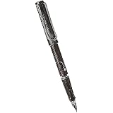 Lamy Safari Fountain Pen (17F) Umber + 5 Black Ink Cartridges (1203886)