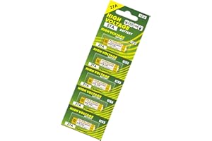 5 Pieces 27A 12V Alkaline Batteries Compatibility with Multiple Models Like A27 and LR27A UM27A 27AE K27A 8LR732 Stable Power