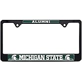Michigan State Alumni Black License Plate Frame