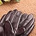 Elma Women's Touch Screen Italian Nappa Leather Winter Texting Gloves Pure Cashmere Warm Lining (8.5, Brown)