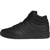 adidas Mens Hoops Mid Classic Sneakers Shoes - Black