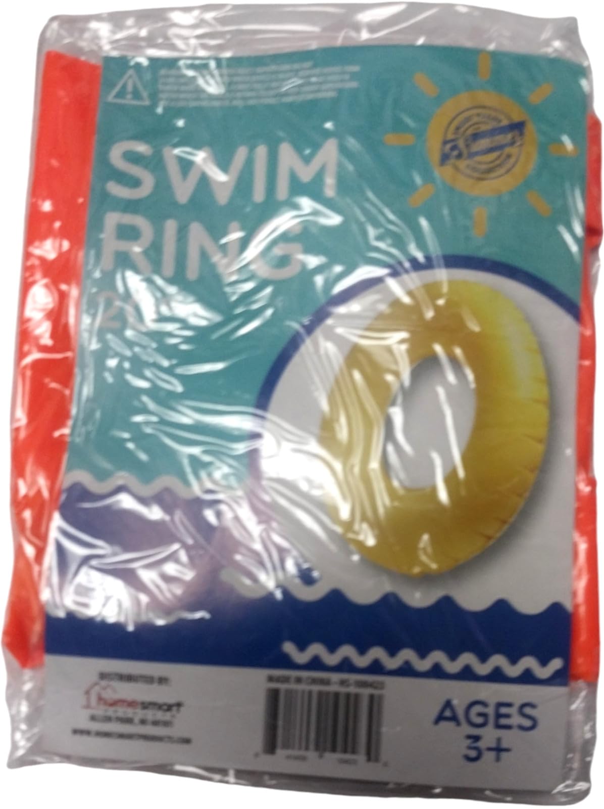 Photo 1 of 20 Inch Swim Ring (Orange)