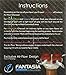 FANTASIA AIR FLOW COCONUT CHARCOAL SUPPLIES FOR HOOKAHS – 45pc Non quick light shisha coals for hookah pipes. All natural coal accessories & parts that are Tasteless, Odorless, & Chemical free.