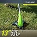 Greenworks 4Amp 13-Inch Corded String Trimmer with Trimmer Line