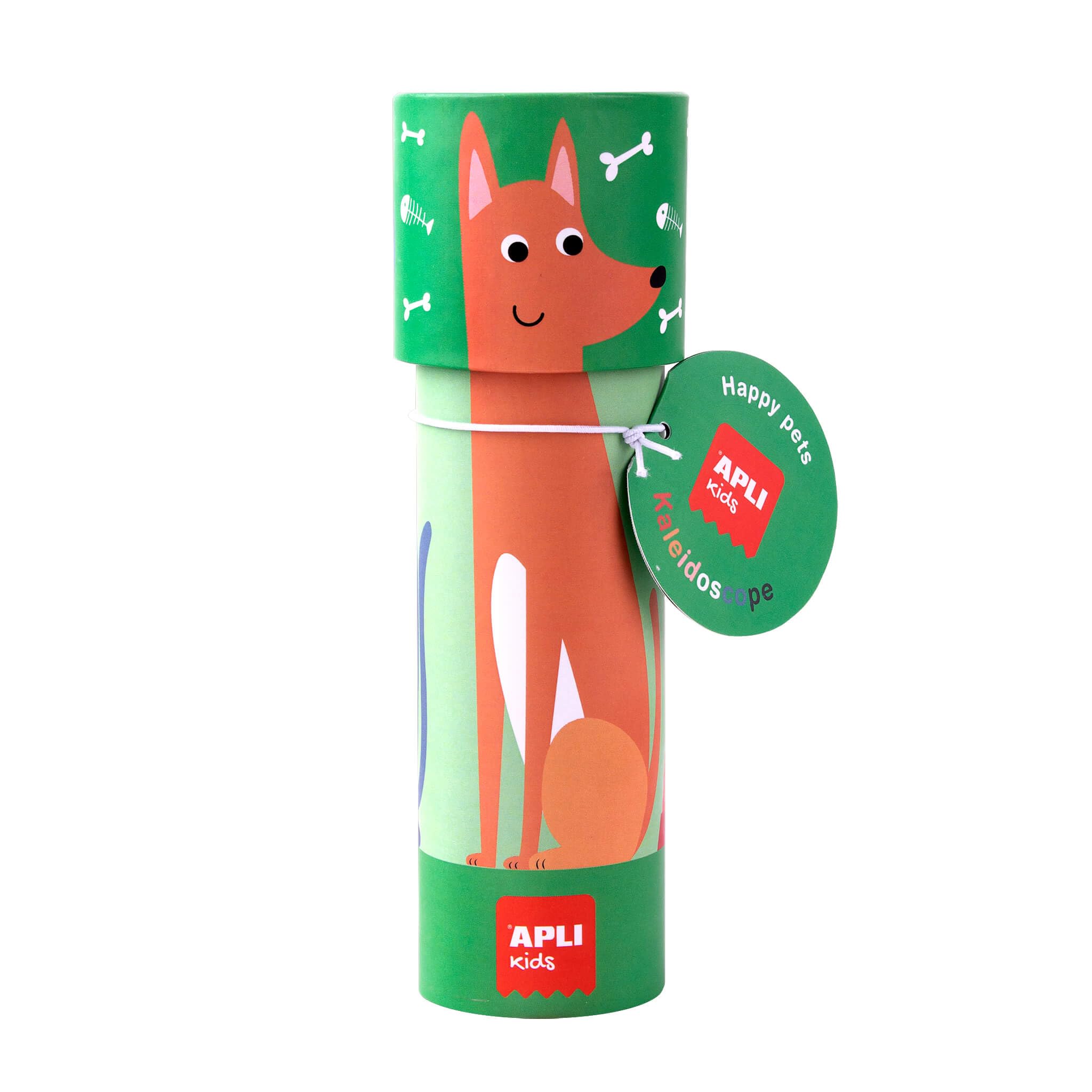APLI Kids 18743-Magic Kaleidoscope Model Happy Pets, Children's Educational Toy