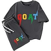 WDIRARA Toddler Boy's 2 Piece Set Graphic Short Sleeve T Shirt Shorts Outfits