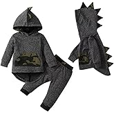 Tepuce Baby Boy Clothes Toddler Infant Boys Fall Winter Outfit Long Sleeve Hoodie Sweatshirt Tops + Pants 2Pcs