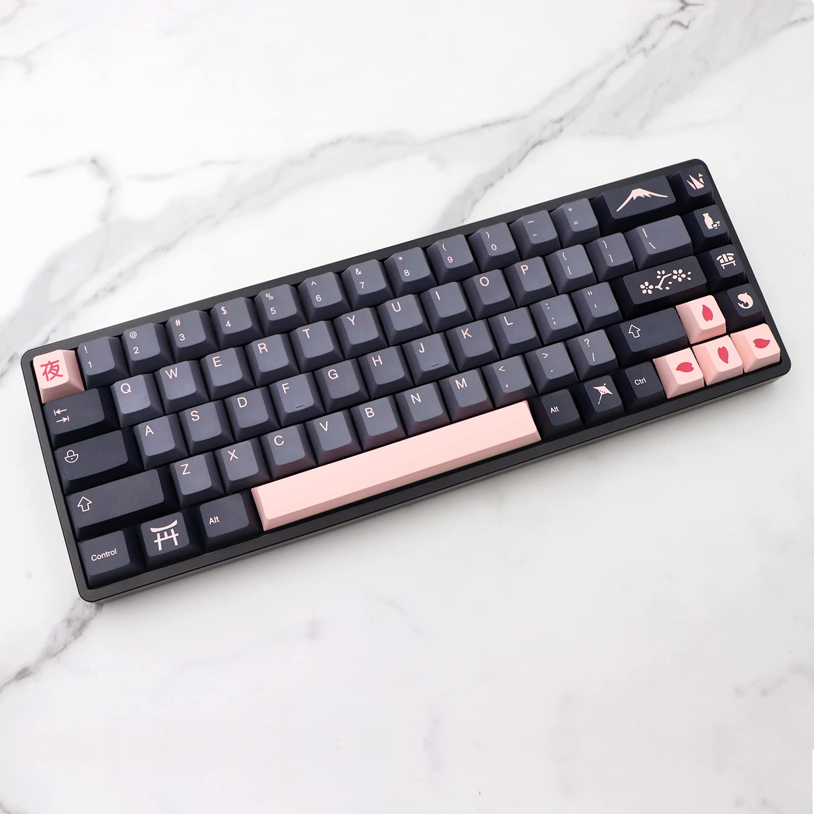 Mua JSJT Night Cherry Keycaps 148 Keys Custom Keycaps PBT Dye ...