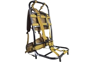 Kokiya Heavy Carrying Backpack Frame Foldable Bag Frame, Sturdy Portable Aluminum Alloy Nylon for Hiking Camping Trekking Out