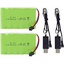 Bateria Recargable MOONZON Batería Recargable AA De V 2800 MAh