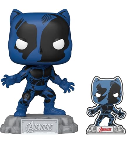 FUNKO POP ART SERIES ブラックパンサー マーベル Amazon.com: Black Panther (Art Series) Pop! Vinyl Figure