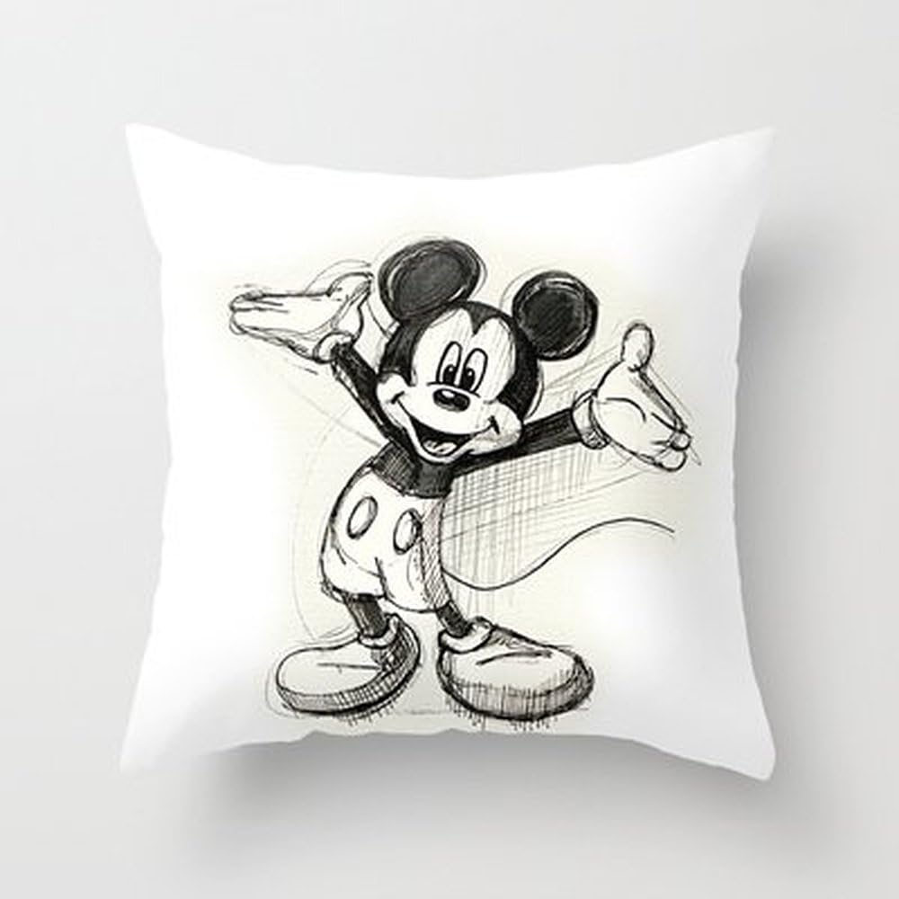 Autumn Coming Mickey Mouse Throw Pillow By Herselffor Your Home