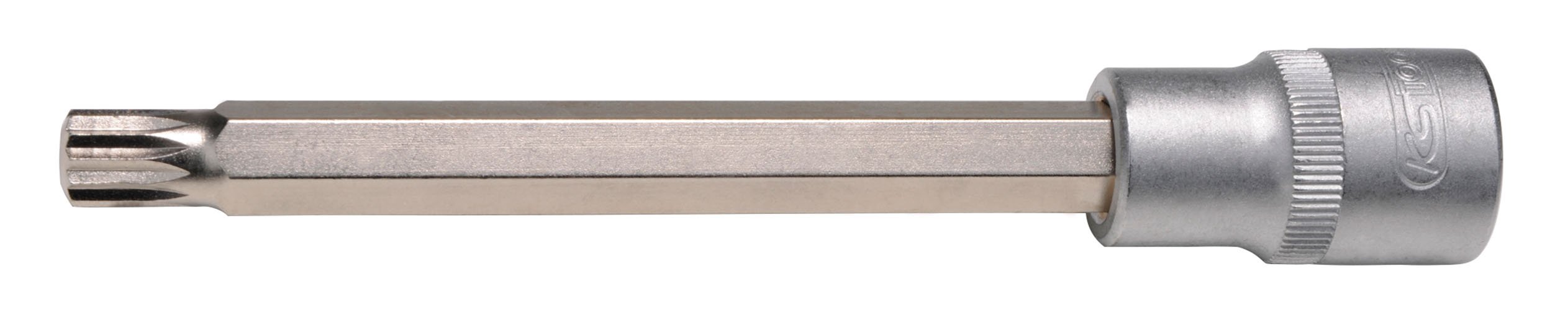 KS Tools 911.1972 1/2-inch M12 Xzn Bit Socket Long