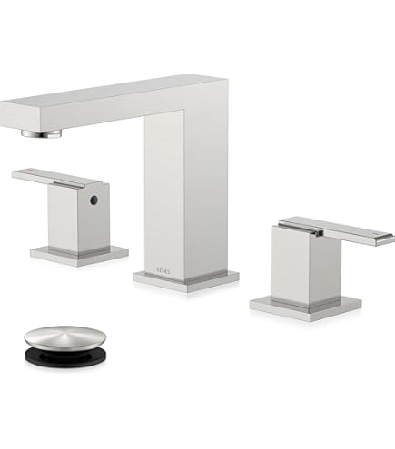 Moen M84763SRN Genta 1.2 GPM Widespread Bathroom Faucet with