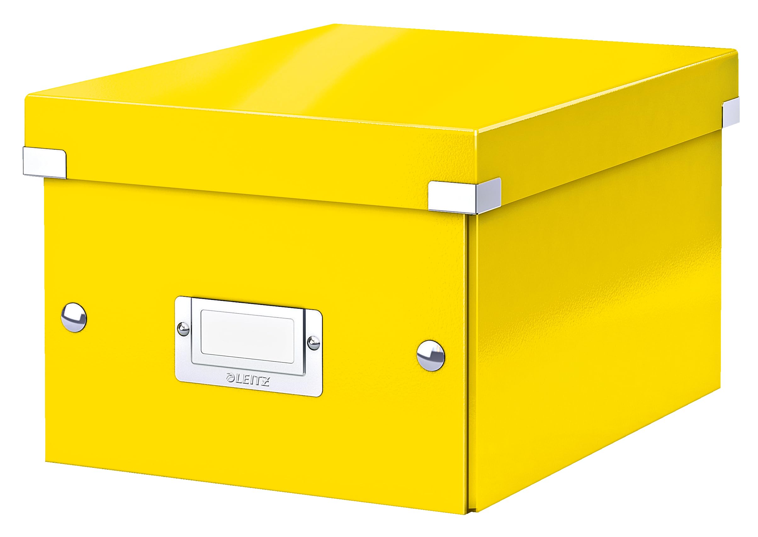 Leitz A5 Storage Box, Click and Store Range 60430016 - Small, Yellow