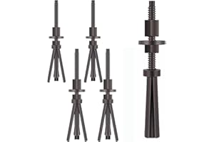 XSFANCYFUN Quick Release Anchor Bolt & Nut Reusable Expansion Bolt Perfect for Anchoring Core Drilling Machines, Rig Stands, Wall Saw Track and Wire Saws in a Rigid Position 5 Sets