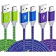 USB C Cable 10Ft, Pofesun 6 Pack USB to USB C Cable Nylon Braided Fast Charger Cord Compatible for Samsung Galaxy Note 8 S8 S9 Plus,Google Pixel XL 2,LG G5 G6 V20 V30,Nintendo Switch,Nexus 5X
