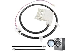 KYEKYE for Ge Washer Lid Lock Switch- WH08X32657 WH08X31222 WH08X37937 Washer Lid Lock and Harness for GE, Fix Your Washer Fast - Durable & Easy Install, Replace 4963152 AP7033485 PD00070146