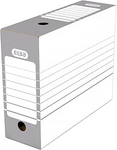 Elba – Juego de cajas archivadoras automáticas 20 unidades ...