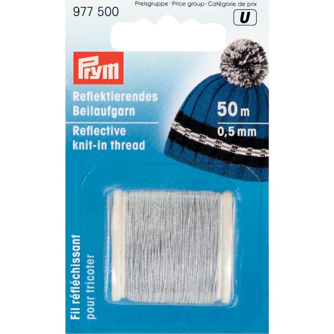 Prym - Reflective Knit-in (0.5mm, 50m) Thread - 1 Unit