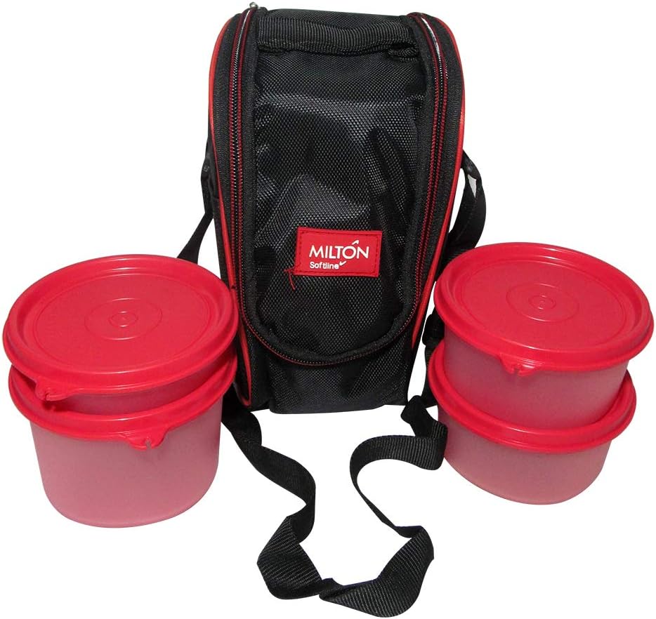 Buy Milton Full Meal 4 Tiffin Lunch Box, Blue Online at Low Prices in