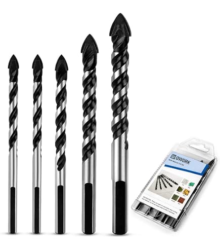 5/32-Inch Drill Bit For Plastic – Compatible With Acrylic, Plexiglass, Lexan, ABS, PVC – Works With Hand Drills By Craftics