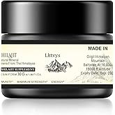 Lktvys Himalayan Shilajit Resin – 500 mg Per Serving, 30 g Jar, Fulvic Acid & Naturally Occurring Minerals, Daily Supplement for Energy & Wellness