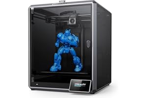 COMGROW Creality K1 Max 3D Printer with Smart AI Function 600mm/s Printing Speed 20000mm/s² Acceleration, Core XY Structure 11.81x11.81x11.81 inch Large Build Volume Auto Leveling Dual-Gear Extruder