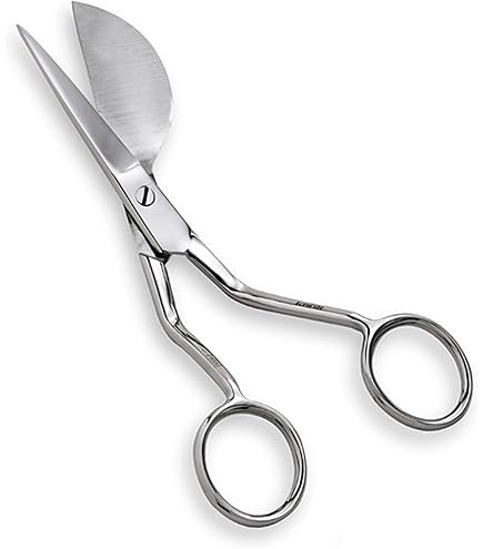 Applique Duckbill Embroidery Scissors - 5" Premium German Steel, Razor Sharp Tips For Sewing - View #4