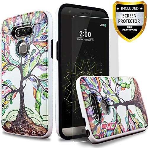 Galaxy Note 8 Case, Circlemalls 2-Piece Style Hybrid Shockproof Hard Case Cover and Touch Screen Pen for Samsung Galaxy Note 8 (Lucky Tree)