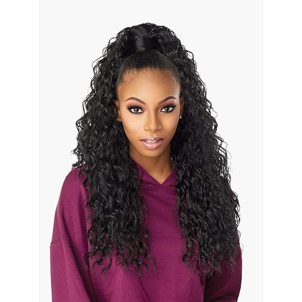 Amazon.com : Sensationnel Synthetic Half Wig Instant Up & Down -UD