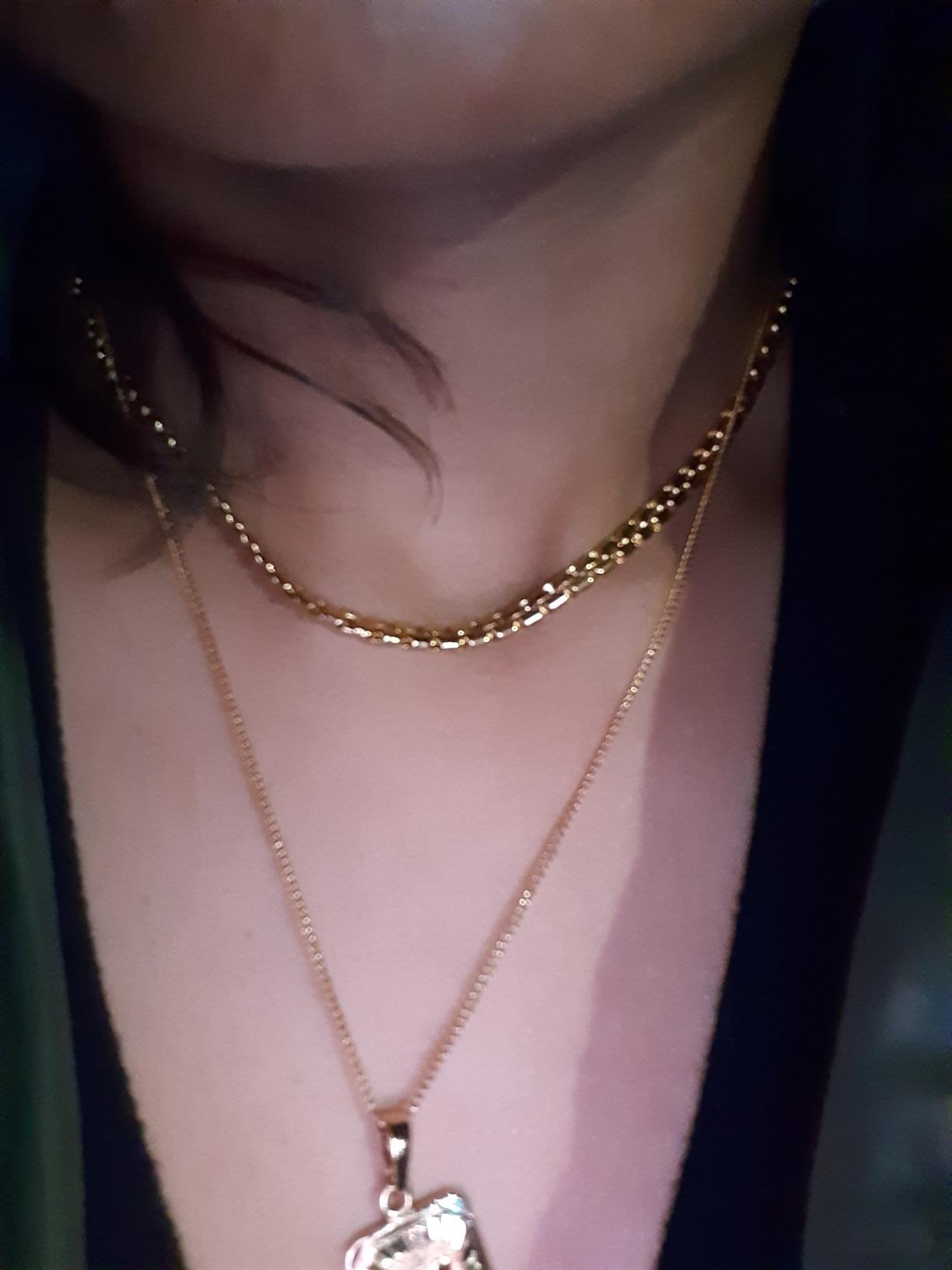 $5/mo - Finance ChainsPro 3/4/6/9/12mm Box/Cuban Link Chain Necklace,14 ...