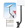 Adjustable Starlink Mounting Kit, 30 in Aspotify Starlink Long Wall Mount, Starlink Roof Mount for Starlink Internet Kit Satellite, with Starlink Mount Adapter Compatible with V2 Starlink