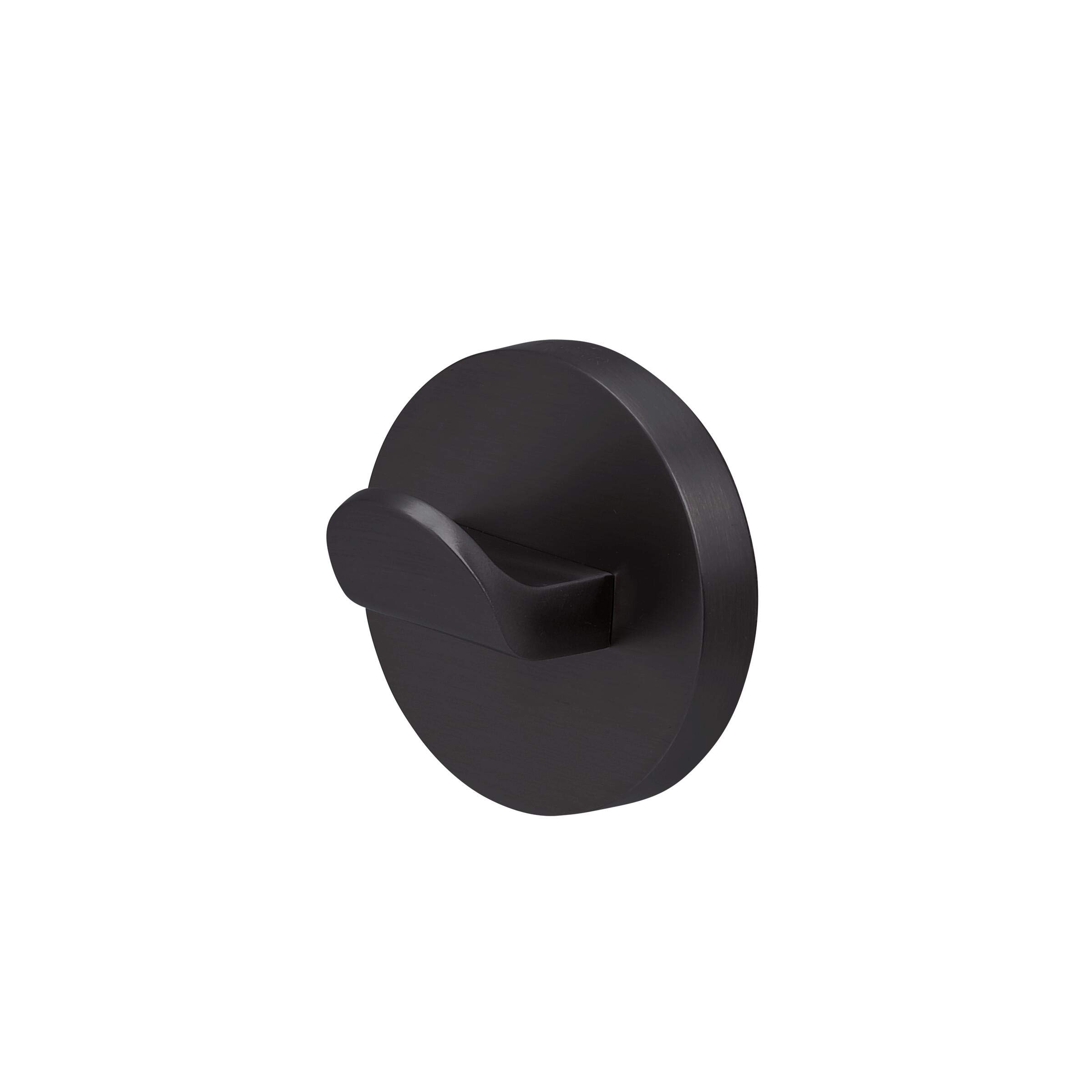 Tiger Noon, Towel hook large, Black, 32x49x49mm