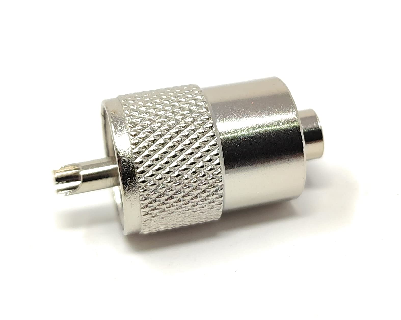 Maincore UHF PL259 Male Plug RG58 Coaxial Cable Adapter – PL-259 Connector with 5.2mm Internal Diameter, Fits RG58U, LMR195 & Similar Cable Sizes