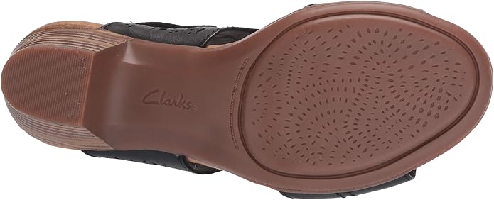 clarks women's valarie james heeled sandal